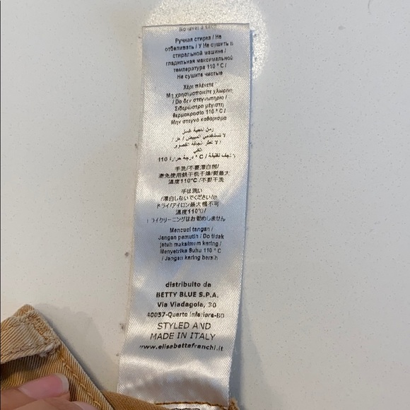 Skinny Jeans Elisabetta Franchi. Low waist cut. - Picture 14 of 15